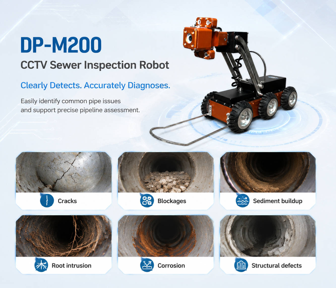 DP-M200 Inspection robot application scenarios